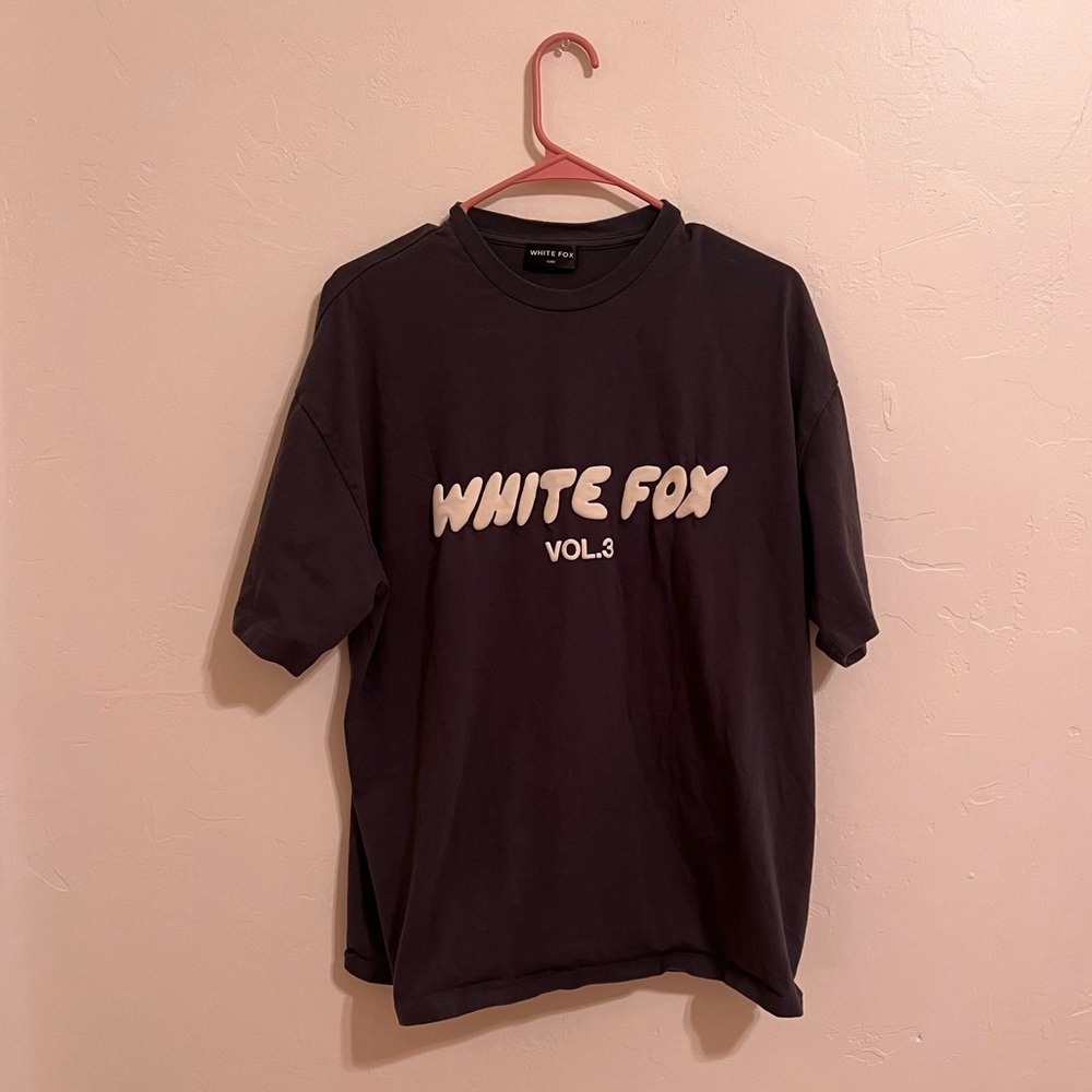 white fox tshirt